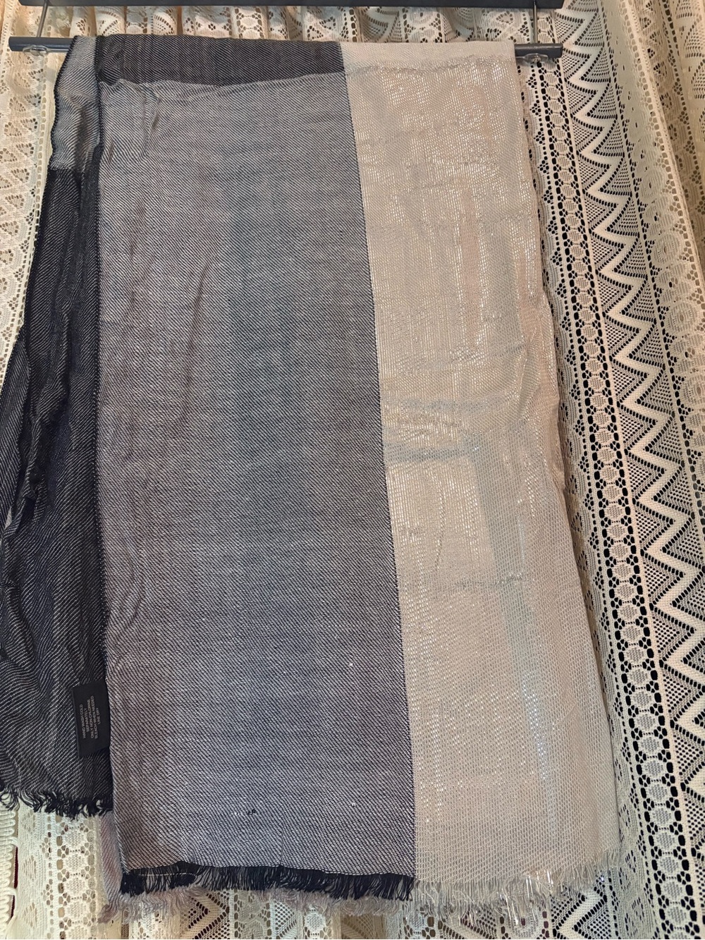 Style & Co. Two-Tone Gray Maxi Skirt